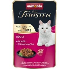 ANIMONDA vom Feinsten Veal - wet cat food - 85 g Kaķu konservi