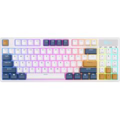 Wireless mechanical keyboard Royal Kludge RK89 RGB, Lemon switch (white)