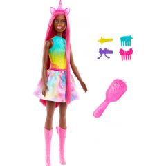 Lelle Barbie Unicorn Gari mati HRR01 Lelles