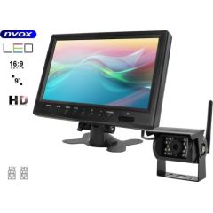 Monitor Nvox Monitor samochodowy lcd 9cali 12/24v oraz kamera noktowizyjna