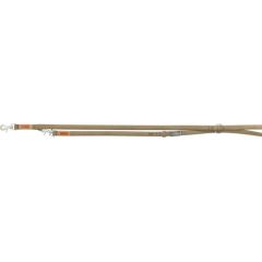 Trixie BE NORDIC, smycz regulowana, dla psa, kolor piaskowy, skórzana, M–L: 2.00 m/20 mm Citas preces