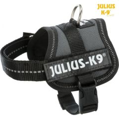 Trixie Julius-K9® Powerharness® szelki, dla psa, antracyt, Baby 1/XS: 30–40 cm/18 mm Citas preces