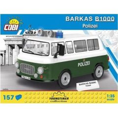 Cobi Youngtimer Barkas B1000 Polizei (24596) Mašīnas un piederumi