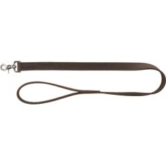 Trixie Smycz Rustic z grubej skóry, M–L: 1.00 m/20 mm, ciemnobrązowa Citas preces