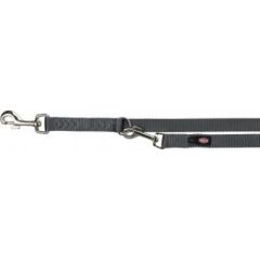 Trixie Smycz dla psa regulowana Premium grafitowa r. XS-S: 2.00 m/15 mm Citas preces