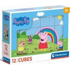 Clementoni KLOCKI OBROTOWE 12EL PEPPA PIG CLM 41195 WB
