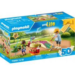 Playmobil Zestaw z figurkami My Life 71449 Minigolf Mašīnas un piederumi