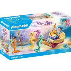 Playmobil Playmobil Princess Magic 71500 Podwodni mieszkańcy z powozem koników morskich Mašīnas un piederumi