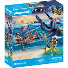Playmobil Playmobil Pirates 71419 Walka z gigantyczną ośmiornicą Mašīnas un piederumi