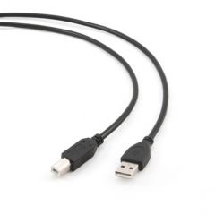 Gembird USB 2.0 cable AM-BM, 1m, black