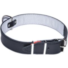 Dino Obroża skórzana Dino 40mm/67cm Czarny Citas preces