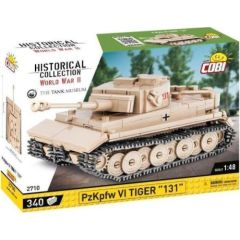 Cobi 2710 Historical Collection WWII Czołg PzKpfw VI Tiger 131 340 klocków Mašīnas un piederumi