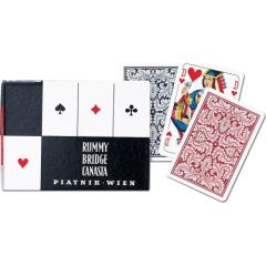 Piatnik Karty standard 'Wiedeńskie nieco większe' Galda spēles