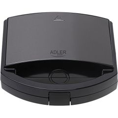 Adler AD 3069 Sandwich toaster Black Sendviču - Karstmaižu tosteri