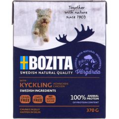 BOZITA Wet dog food Chunks in jelly Chicken 370 g Kaķu konservi