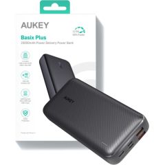 AUKEY PB-N74S Power Bank 20000mAh 22.5W QC 3.0 PD 3.0 5xUSB SCP LCD Black