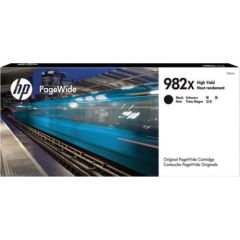 HP 982X HY High Black Original PageWide Ink Cartridge Tintes printeru izejmateriāli