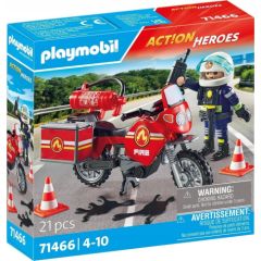 Playmobil Playmobil Action Heroes 71466 Motocykl straży pożarnej na miejscu wypadku