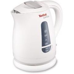TEFAL KO2991 Standard kettle, Plastic, White, 2200 W, 360° rotational base, 1.5 L