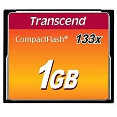 MEMORY COMPACT FLASH 1GB/MLC TS1GCF133 TRANSCEND Atmiņas kartes micro SD SDHC