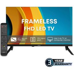 eSTAR LED TV 22"/56cm LEDTV22R2T2 Black Televizori