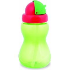 CANPOL BABIES pudelīte ar salmiņu, 270ml, 56/109_gre Barošanas pudelītes