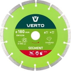 Dimanta griešanas disks Verto 61H3S8; 180 mm