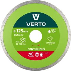 Dimanta griešanas disks Verto 61H3T5; 125 mm