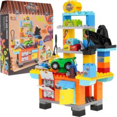 Mega RoGer Auto darbnīca Konstruktors 92 detaļas