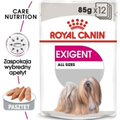 Royal Canin ROYAL CANIN CCN Exigent 12x85g karma mokra - pasztet dla psów dorosłych, wybrednych Suņu barība