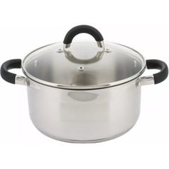 Nerūsējošā tērauda katls Ø24cm 6l Kinghoff. Katli