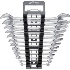 Wiha double open-end wrench set, 12 pieces, wrench (SW 6 - 32mm) Jaunumi -Dārzam
