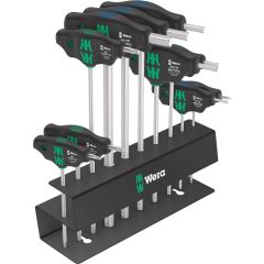 Wera Bicycle Set 6, screwdriver (black/green, 10 pieces, with metal rack for wall mounting) Jaunumi - Audio-Video
