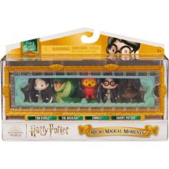 Spin Master Harry Potter: Micro Magical Moments - Tom Riddle/The Basilisk/Fawkes/Harry Potter Mini Figures 5Pack (6068622) Figūriņas un varoņi