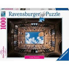 Ravensburger Puzzle: Courtyard at Palazzo Pubblico, Siena (1000pcs) (16780) Puzles