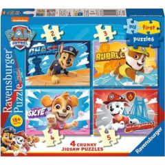 Ravensburger My First Puzzles: Paw Patrol 4 Chunky Jigsaw Puzzles (03154) Puzles