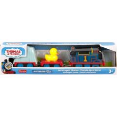 Mattel Fisher-Price Thomas  Friends Motorized - Secret Agent Thomas Motorized Train with 2 Wagons (HMK03) Mašīnas un piederumi