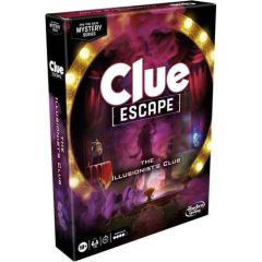 Hasbro Cluedo: Escape - The Illusionists Club Board Game (Greek Language) (F8817) Galda spēles