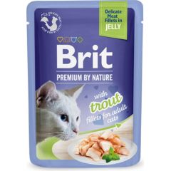 BRIT Premium Trout Fillets in Jelly - wet cat food - 85g