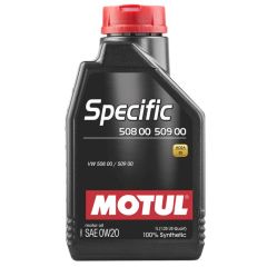 Motora eļļa MOTUL 0W20 SPECIFIC 508 00-509 00 1L 0W20 Euro 7 VAG Motora eļļas