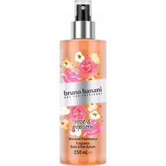 BRUNO BANANI Fragrance Body & Hair Spray Rose Popcorn 250ml