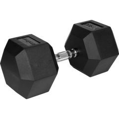 Rebel Hantel żeliwny gumowany HEX 37,5 kg REBEL ACTIVE