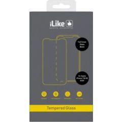 iLike Apple  iPhone 7/8/SE 2020/SE 2022 3D Full Cover Glass Black Ekrānu aizsardzība