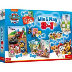 TREFL PAW PATROL 8in1 Mix&play galda spēļu komplekts Galda spēles
