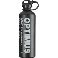 Optimus Fuel Bottle 1L Child Safe Cap / Melna / 1000 ml