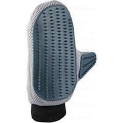 Trixie RĘKAWICA DO WYCZESYWANIA SIERŚCI Z RZEPAMI (GUMOWE KOŃCÓWKI), 18×24 cm Citas preces