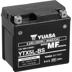 Yuasa 4.2Ah 80A AGM(CP) Moto Akumulators 115x72x107mm Akumulatori