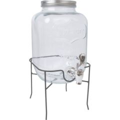 Stikla burka PARTY 4L, ar dzelzs statīvu Citi trauki