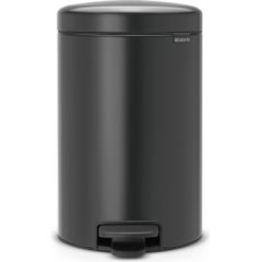 BRABANTIA atkritumu tvertne ar pedāli NewIcon, 12L, Confident Grey - 233487 Papīra - atkritumu grozi