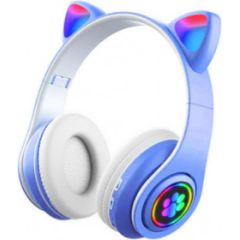 Goodbuy Paws bezvadu austiņas bērniem | bluetooth 5.0 | zilas ar baltu Austiņas